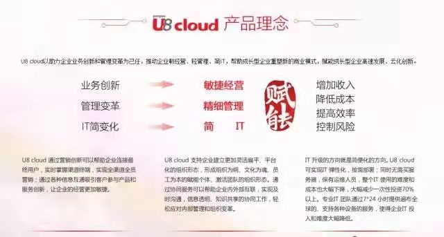 用友云U8Cloud，企業(yè)數(shù)字化智能ERP